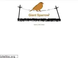 Sites similar to giantsparrow.com