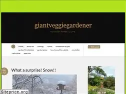 Sites similar to giantveggiegardener.com