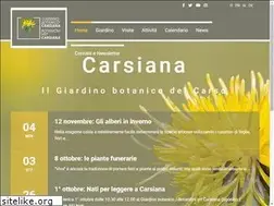 Sites similar to giardinobotanicocarsiana.it