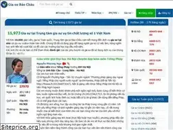 Sites similar to giasubaochau.net