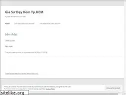 Sites similar to giasudaykemtphcm.wordpress.com