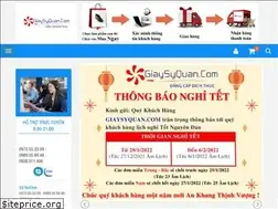 Sites similar to giaysyquan.com