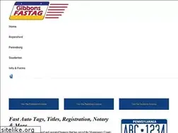 Sites similar to gibbonsfastag.com