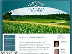 Sites similar to gibbonsfunerals.com