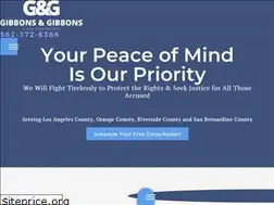 Sites similar to gibbonslawyers.com