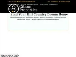 Sites similar to gibson-properties.com