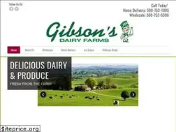 Sites similar to gibsonsdairy.com