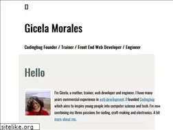 Sites similar to gicelamorales.com