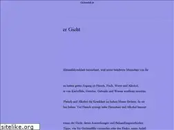 Sites similar to gichtanfall.de