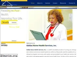 Sites similar to giddashomehealthservices.com