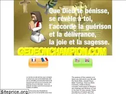 Sites similar to gideonchampion.com