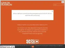 Sites similar to gideonfranklin.com