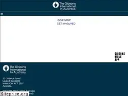 Sites similar to gideons.org.au
