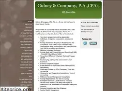 Sites similar to gidneycpa.com