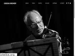 Sites similar to gidonkremer.net