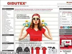 Sites similar to gidutex.de