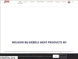 Sites similar to giebelsmeatproducts.nl