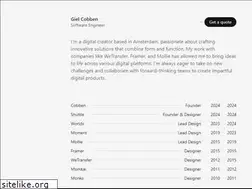Sites similar to gielcobben.com