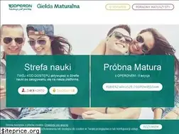 Sites similar to gieldamaturalna.pl
