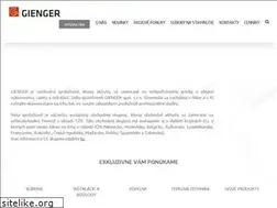 Sites similar to gienger.sk