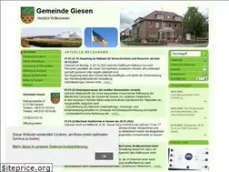 Sites similar to giesen.de