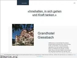 Sites similar to giessbach.ch