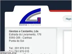 Sites similar to giestasecastanho.pt