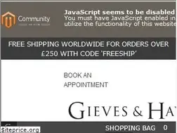 Sites similar to gievesandhawkes.com