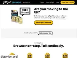 Sites similar to giffgaffeuropa.com