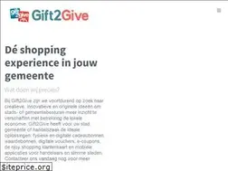 Sites similar to gift2give.be