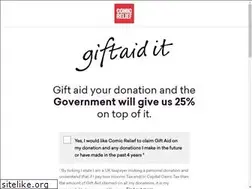 Sites similar to giftaid.comicrelief.com