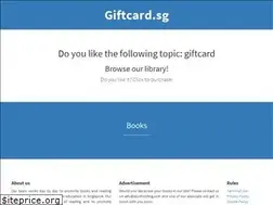 Sites similar to giftcard.sg