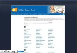 Sites similar to giftcardbalancecheck.com