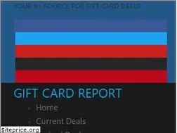 Sites similar to giftcardreport.com