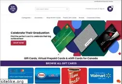 Sites similar to giftcards.ca