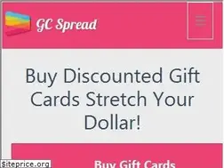 Sites similar to giftcardspread.com