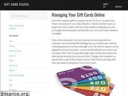 Sites similar to giftcardstatus.com