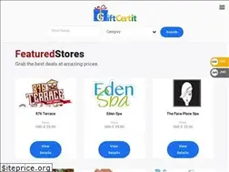 Sites similar to giftcertit.com