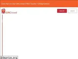 Sites similar to giftcrowd.com