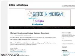 Sites similar to giftedinmichigan.wordpress.com