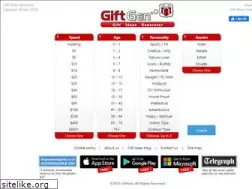 Sites similar to giftgen.co.uk