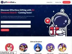 Sites similar to giftmethat.io