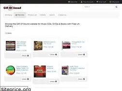 Sites similar to giftofsound.co.uk