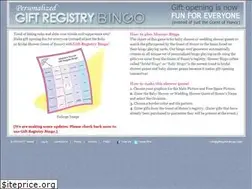 Sites similar to giftregistrybingo.com