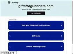 Sites similar to giftsforguitarists.com