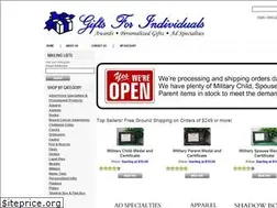 Sites similar to giftsforindividuals.com