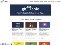 Sites similar to gifttable.co
