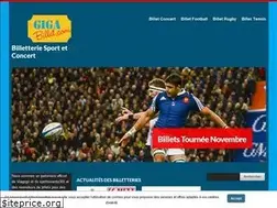Sites similar to giga-billet.com