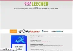 Sites similar to gigaleecher.com