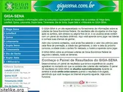 Sites similar to gigasena.com.br